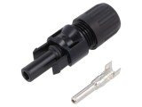 Conector Solar Mamă Drept Crimpat MC4 10mm2