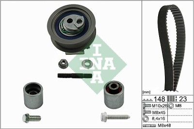 INA 530 0445 10 Set curea de distributie foto