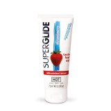 Lubrifiant oral pe baza de apa Hot Superglide capsuni 75 ml