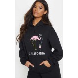 Hanorac dama negru - California - M