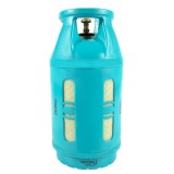 Butelie GPL compozit re&icirc;ncarcabila 10 kg (24 L) Detoolz DZ-CB105, cu ferestre pentru nivel