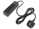 Spliter Alimentare AC C13 (F) 10A 250VAC 2m