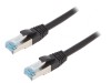 Patch cord S/FTP Cat 6a Negru 40m IP20, Logilink