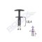 Clips Fixare Universal 6X18.4Mm - Negru Set 25 Buc 134901 C10013-RMX