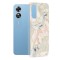 Husa pentru Oppo A17 - Techsuit Marble Series - Pink Hex