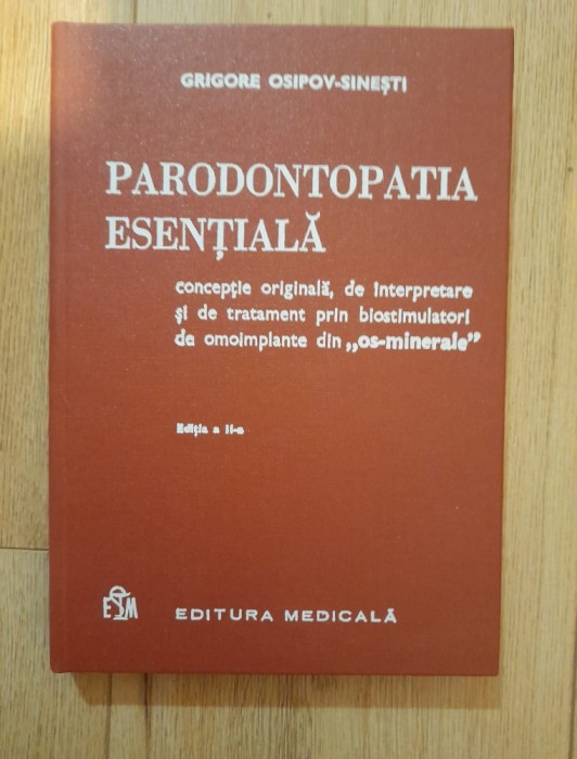 Parodontopatia Esentiala - Grigore Osipov-Sinesti