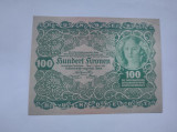 Bancnota 100 Kronen 1922