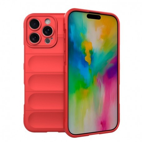 Husa iPhone 16 Pro Max Silicon Magic Techsuit Rosu