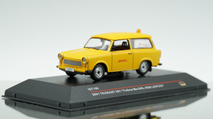 Trabant 601S - Follow Me DHL Hub Leipzig - IST Models 1/43