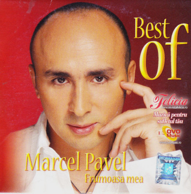 CD Pop: Marcel Pavel - Best of - Frumoasa mea ( original, stare foarte buna ) foto