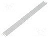 Banda FFC, {{Numar miezuri}} pini, lungime 101,6mm, seria Flexstrip, TE Connectivity - 8-1437145-1