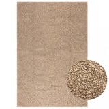 VidaXL Covor ZIZUR aspect iută 120x170 cm, pentru interior și exterior