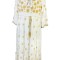 Rochie dama casual, alb crystal/crem , marimea 3XL