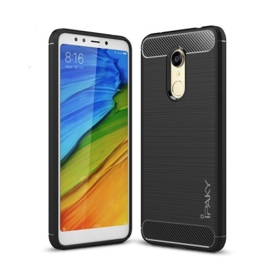 Husa XIAOMI RedMi 5 Plus - Ipaky Carbon (Negru) foto