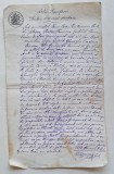 Act provizoriu de v&acirc;nzare vie și casă &ndash; Vălcilei, județul Covurlui &ndash; 1892