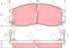Set placute frana,frana disc MITSUBISHI LANCER VI (CJ-CP) (1995 - 2003) TRW GDB1128