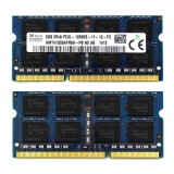 Memorie RAM Laptop, SK hynix, 8GB, 2Rx8, DDR3L, PC3L-12800S, 1600MHz, 1.35V, HMT41GS6AFR8A-PB, CL11, Non-ECC, SODIMM, 204 pini