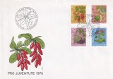 FILATELIE TEMATICA - PLIC ELVETIA TEMATICA FLORA FLORI, Stampilat