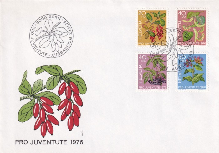 FILATELIE TEMATICA - PLIC ELVETIA TEMATICA FLORA FLORI