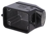 Carcasă HARTING HDC 6B pentru conectori pe cablu Han&reg; B &ndash; Cod 19307061541