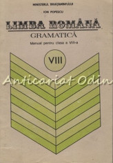 Limba Romana. Manual pentru Clasa a VIII-a - Ion Popescu foto