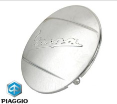 Ornament crom original capac transmisie Vespa ET4 - LX - S 125-150cc - GTS &ndash; GTS Touring - GTV &ndash; GTV Touring 4T 125-250-300cc