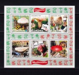 RO 2008 LP 1792 b &quot;Ciuperci &quot;, serie in bloc-colita 417 ,MNH