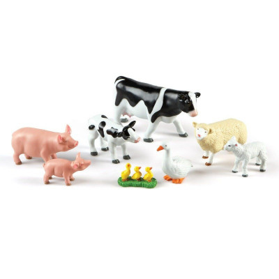 Set figurine ferma Learning Resources, 19 x 11.4 cm, 8 figurine, 18 luni+ foto