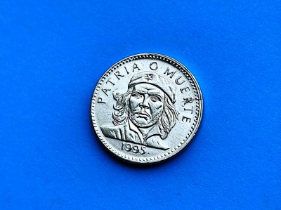 3 Pesos 1995 Cuba-( Che Guevara )-in realitate arata bine! foto