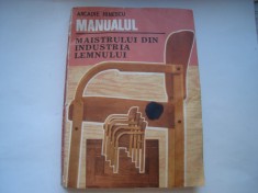 Manualul maistrului din industria lemnului - Arcadie Hinescu