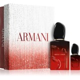 Armani S&igrave; Passione Intense set cadou pentru femei