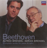 Beethoven: Complete Works for Piano &amp; Cello | Alfred Brendel, Adrian Brendel, Clasica, Decca