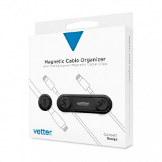 Organizator de cabluri magnetic Vetter, with Multipurpose Cable Clips