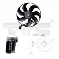 Ventilator, radiator VW POLO (9N) (2001 - 2012) TYC 837-0002 foto