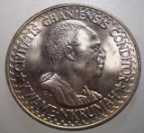 J.088 GHANA KWAME NKRUMAH 25 PESEWAS 1965 AUNC