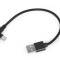 Cablu USB A 2.0-tip C 90grd t-t 0.2m Gembird