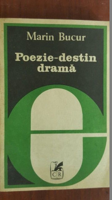 Poezie-destin drama- Marin Bucur foto