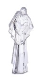 Figurina Nasterea Domnului acril transparent 11,75x5,7x27,62h