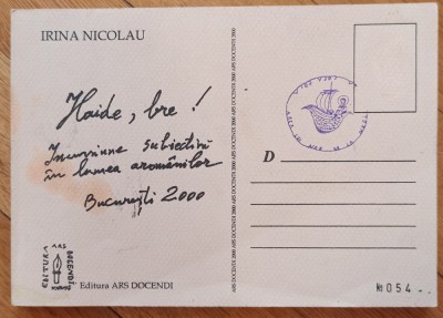 Haide, bre! - Irina Nicolau// exemplar numerotat foto
