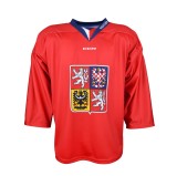 Echipa națională de hochei tricou de hochei Czech republic David Pastrň&aacute;k 2024/2025 CCM Fandres replica red - XL