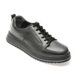 Pantofi sport GRYXX negri, BS4150, din piele naturala