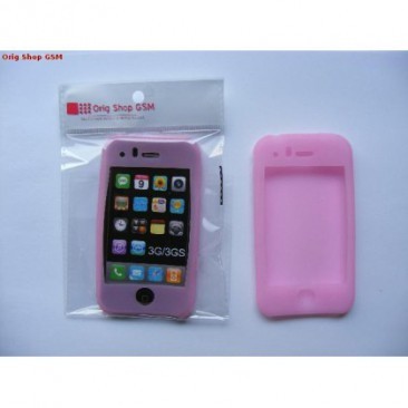 HUSA SILICON SLIM APPLE IPHONE 3G/3GS PINK foto