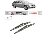 Cumpara ieftin Set 2 stergatoare NISSAN PRIMERA Estate (WP12) 2002-2007, Tip Clasic Standard, Bosch Eco