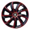 Set 4 Capace Roti 17 inchi, Stig Red, Compatibile Cu Seat