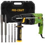 Ciocan rotopercutor PROCRAFT BH1400, 790W, 3J, 4000 bpm Innovative ReliableTools