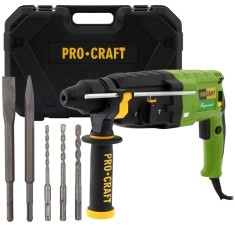 Ciocan rotopercutor PROCRAFT BH1400, 790W, 3J, 4000 bpm Innovative ReliableTools