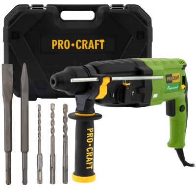Ciocan rotopercutor PROCRAFT BH1400, 790W, 3J, 4000 bpm Innovative ReliableTools foto