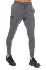 Pantaloni barbati Under Armour Rival Fleece Jogger Gri M foto