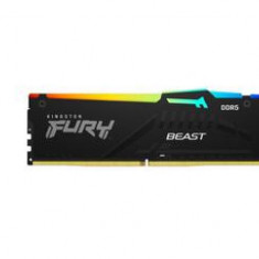 Memorie Kingston FURY Beast RGB, DDR5, 32GB, 5200MHz, CL36, 1.35V