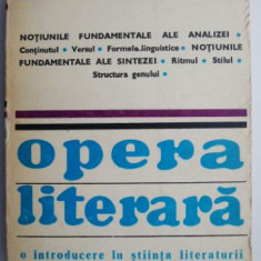 Opera literara. O introducere in stiinta literaturii – Wolfgang Kayser